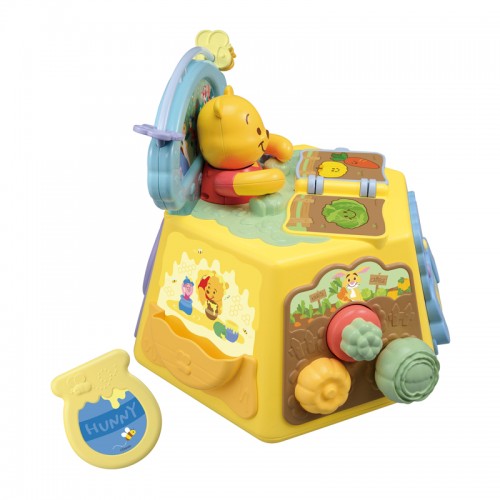 Tomy Disney First English Series Pooh Finger Play Box With Picture Book